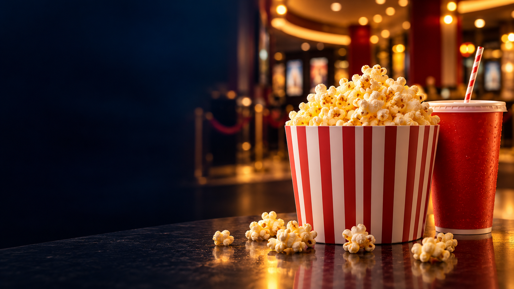 POPCORNMENU – eksempelindhold